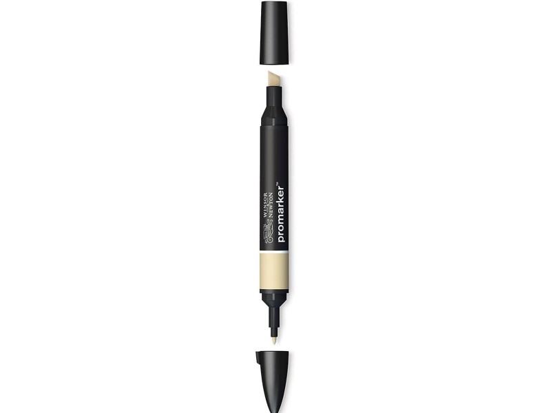 Winsor & Newton 0203174 - Pennarello a Doppia Punta , Ecru (Sandstone), 3.5x19.5x1.4 cm
