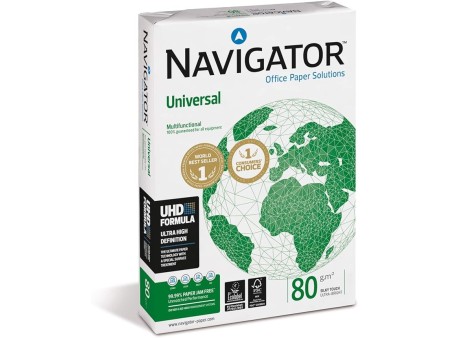 The Navigator Company Carta per Fotocopiatrice e Multiuso, A3, gr. 80