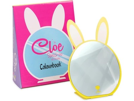 Specchio da tavolo Cloe Coniglio verde lime