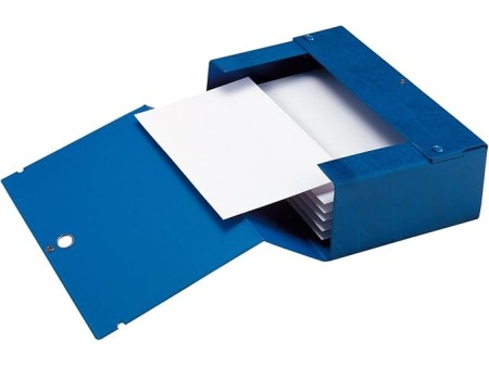 Sei Rota 68001607 Cartelle Porta Documenti e Progetti, Dorso 16 cm, Blu