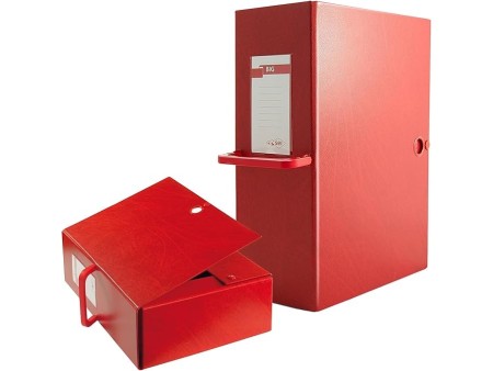 Sei Rota 68001212 Cartelle Porta Documenti e Progetti, Dorso 12 cm, Rosso