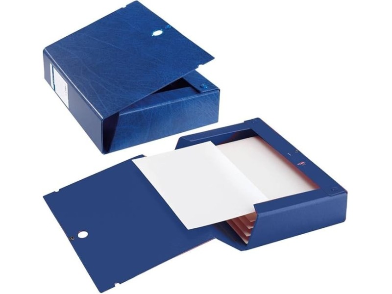 Sei Rota 67900807S Cartelle Portaprogetti Scatto, 1 pezzo, colore Blu