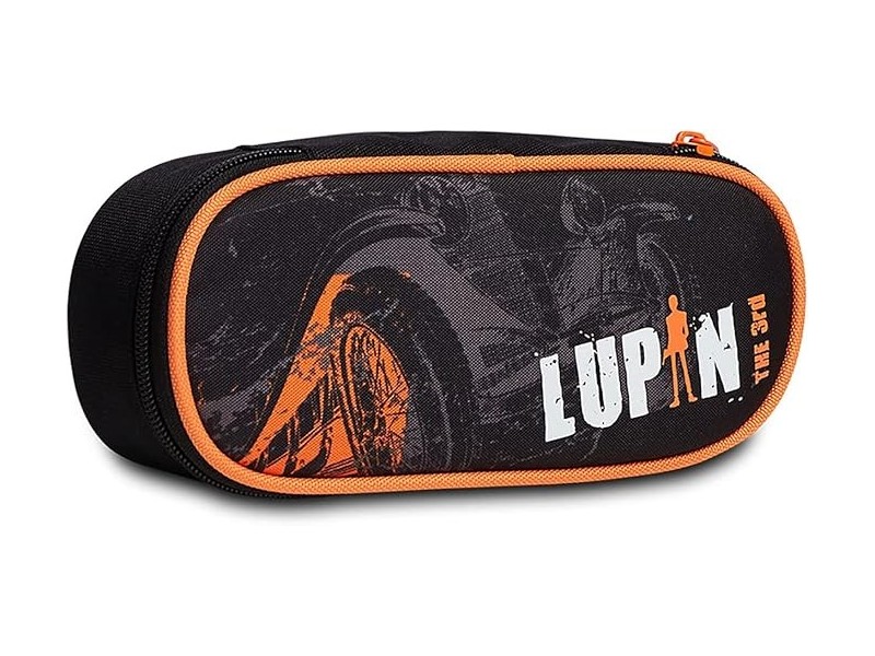 Seven Zaino, Bust. Round Plus Lupin Wanteds. 35 Litri, Nero