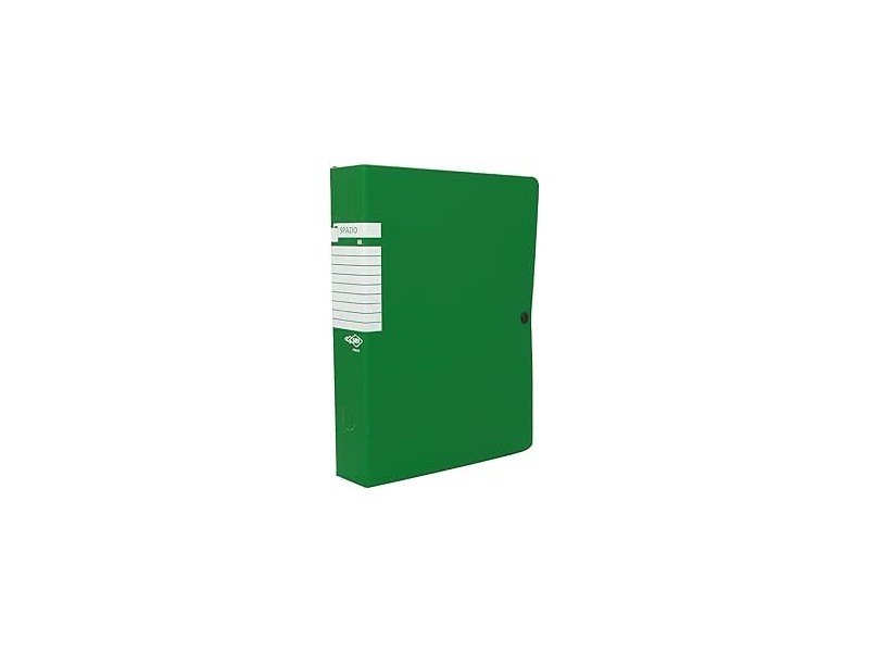 Sei Rota Spazio Cartella Porta Documenti, Dorso 6 cm, Colore Verde, 1 Pezzo