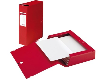 Sei Rota 67890612 Cartelle Porta Documenti e Progetti, Dorso 6 cm, Rosso