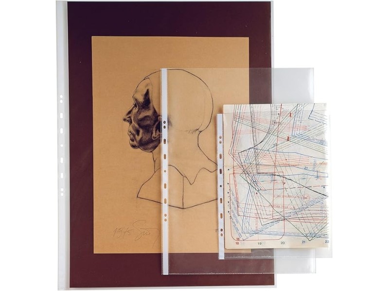 Sei Rota 663515 Busta con Foratura Universale Rinforzata, 35 x 50 cm