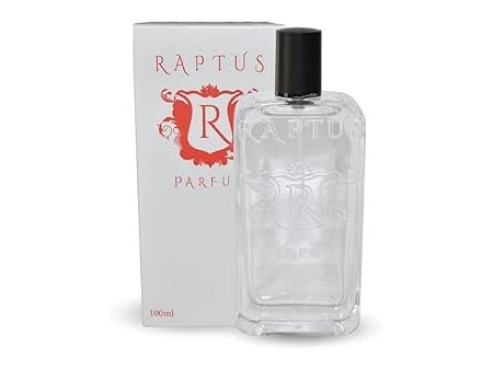 RAPTUS XVIII - 100 ml Parfum Unisex Ambrato e Gourmand Profumo Intenso con Cacao, Ambra Grigia e Mandorla Amara Packaging