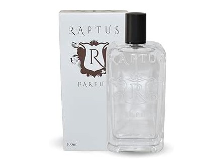 RAPTUS XIX - 100 ml Parfum Unisex Ambrato e Gourmand Profumo Intenso con Caffe, Rosa e Vaniglia Packaging Bianco Elegante -