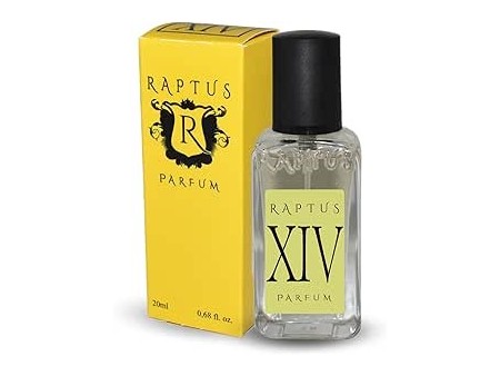 RAPTUS XIV Parfum 20 ml - Profumo Donna Elegante e Moderno Note Fruttate e Vanigliate con Ribes Nero e Rosa Scatola Gialla