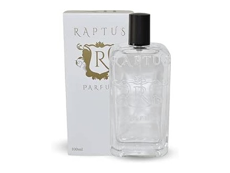 RAPTUS XII - 100 ml Parfum Donna Intenso e Luminoso Profumo Ambrato e Fiorito con Gelsomino e Cashmeran Packaging Bianco
