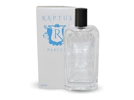 RAPTUS XI - 100 ml Parfum Uomo Fresco Agrumato e Marino Profumo Intenso e Versatile d'Ispirazione Mediterranea Packaging Bianco