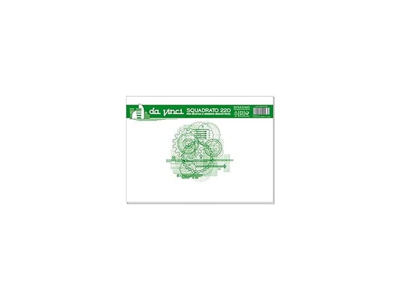 Memotak Album da Disegno Blocchi da Vinci  24x33 Squadrato