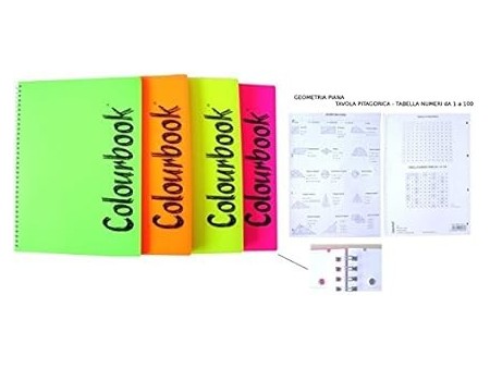 COLOURBOOK Maxi Quaderni -  Varie Rigature