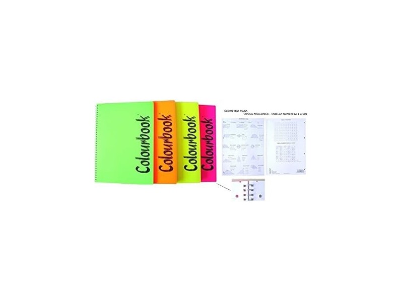 COLOURBOOK Maxi Quaderni -  Varie Rigature