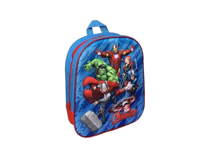M.C. srl Zaino Asilo 3D Avengers Marvel Borsa Scuola CM.32 - AV0727