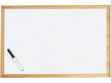 LEBEZ LAVAGNA BIANCA cornice in legno 60X90 ART. 1171