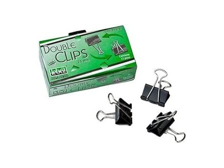 Lebez Cf144Double Clips 25 Mm