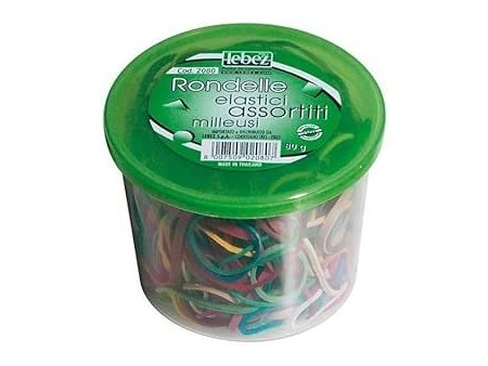 Lebez Cf12Barattolo Elastici 80G