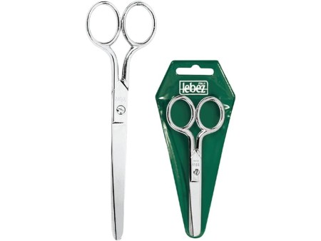 Lebez Forbice in Acciaio a Punta Tonda