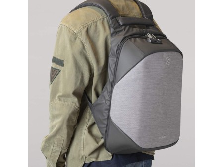 Intempo Zaino Antifurto Versatile Tekniko Big in Tessuto Idrorepellente, Cavo Telescopico Antifurto, Chiusura con Combinazione,