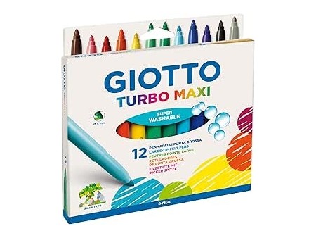 GIOTTO Turbo Pennarelli Maxi - Varie Confezioni
