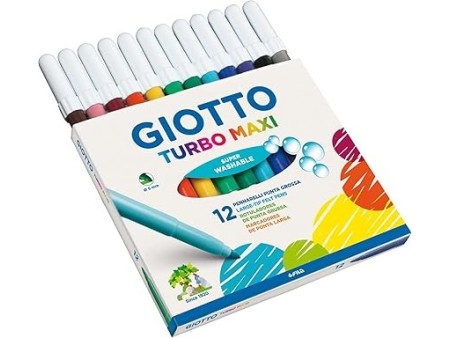 GIOTTO Turbo Pennarelli Maxi - Varie Confezioni