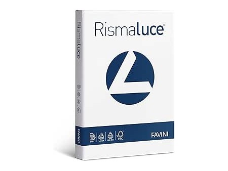 Favini A650204 Carta Rismaluce, A4, 140 G/Mq, 163 m, 200 Pezzi