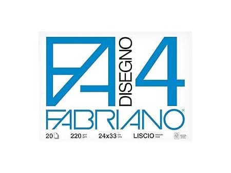 Fabriano F4 Album da Disegno, Fogli Lisci