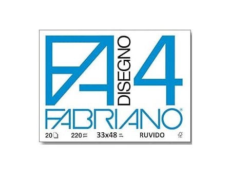 Fabriano F4 Album da Disegno, Fogli Ruvidi