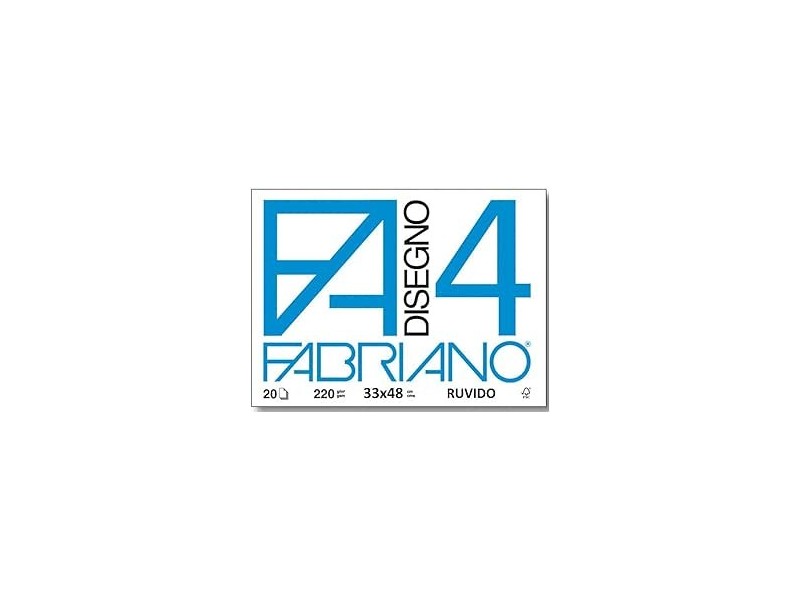 Fabriano F4 Album da Disegno, Fogli Ruvidi