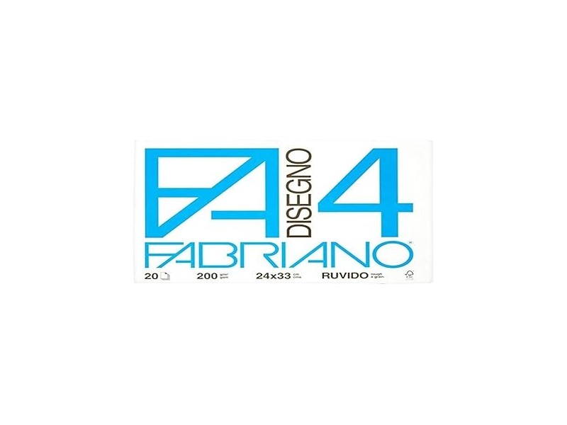 Fabriano F4 Album da Disegno, Fogli Ruvidi