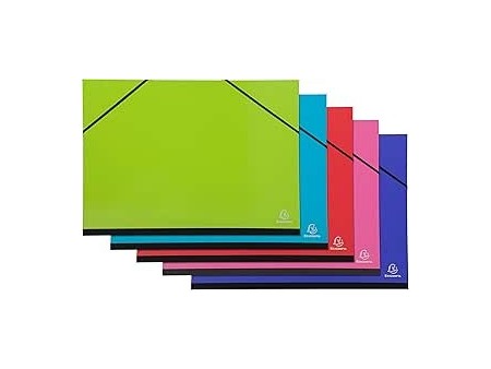 EXACOMPTA Cartella Porta Disegni con Elastici F.To A3 Iderama