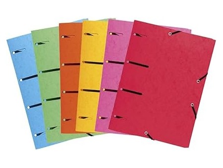 EXACOMPTA 447100E Cartelletta elast. X25