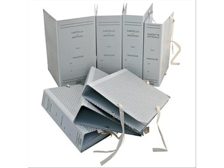 EURO-CART Faldoni rivestiti in carta Euro-Cart - dorso 8 cm - f. to 25x35 cm