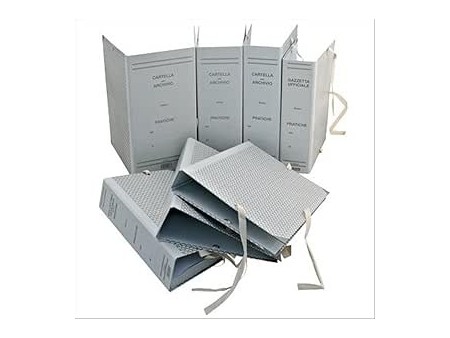 EURO-CART Faldoni rivestiti in carta Euro-Cart - dorso 12 cm - f. to 25x35cm