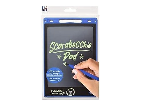EURO MARKETING MANUFACTURING - SCARABOCCHIO PAD Blocco LCD per schizzi e disegni