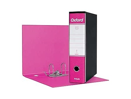 ESSELTE G85 OXFORD Registratore - f.to protocollo dorso 8 cm - Fucsia - 1 Pezzo - 390785900