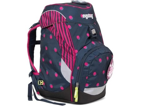 ergobag Unisex-Kinder Prime Backpack Single Rucksack Mehrfarbig (Shoobi Doobear)