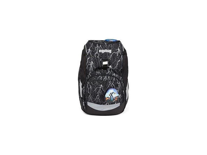 ergobag Super Reflectbear Glow Zaino, Gioventu Unisex