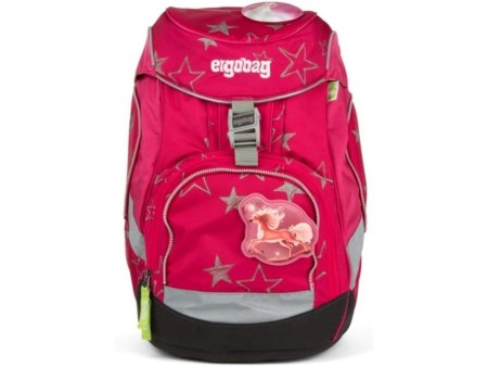 ERGOBAG CinBarella Kinder-Rucksack, 35 cm, Pinke Sterne