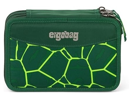 ergobag BearRex - Astuccio unisex per giovani, taglia unica, colore verde
