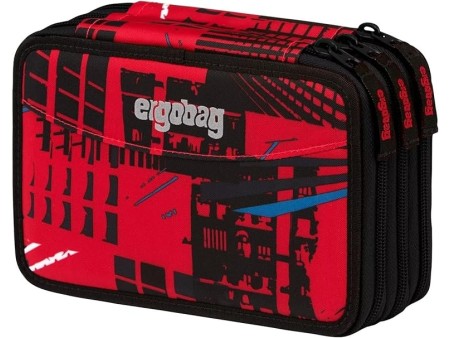 ergobag - Maxi Pencil Case FireBear Custodie, Multicolore (00758-90195-10)