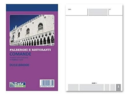 DU Blocco comande 25x2 da asporto 6153D1000 - confezione da 5 blocchi