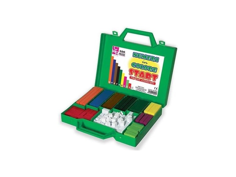 CWR Regoli Numeri in Colore 200 pz