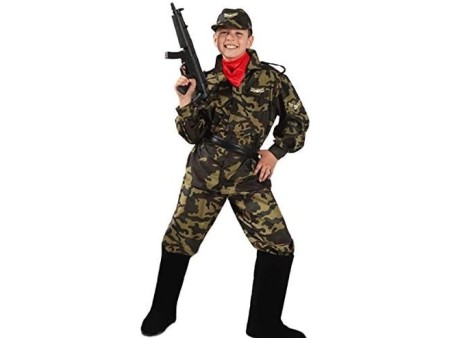 COSTUME MILITARE JUNIOR (6-7 anni)