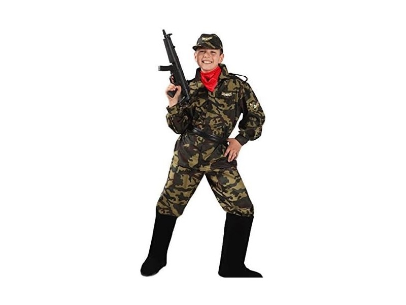COSTUME MILITARE JUNIOR (6-7 anni)