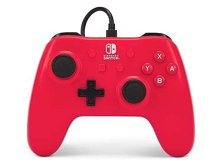 Controller cablato per Nintendo Switch - Raspberry Red