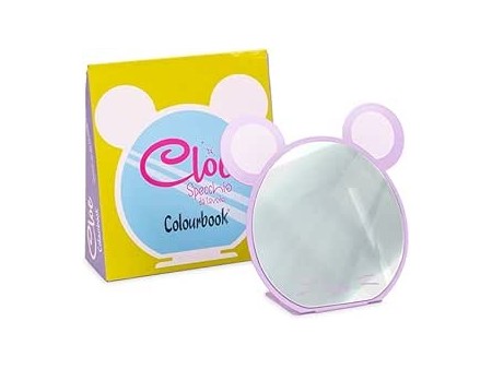 Colourbook Specchio da tavolo Cloe Topino viola