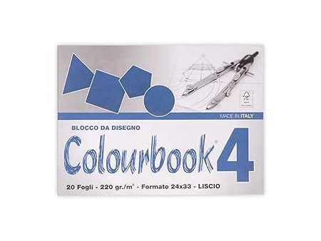 Colourbook C4 - Album da Disegno, Fogli lisci