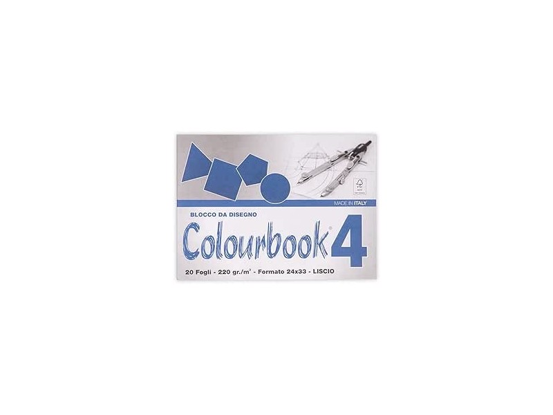 Colourbook C4 - Album da Disegno, Fogli lisci